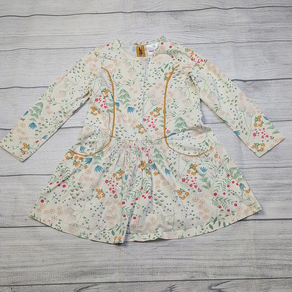 4 Hanna Andersson Smocked Pocket Dress